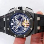 Audemars Piguet Royal Oak offshore Solid Black Watch - Fake AP Skeleton